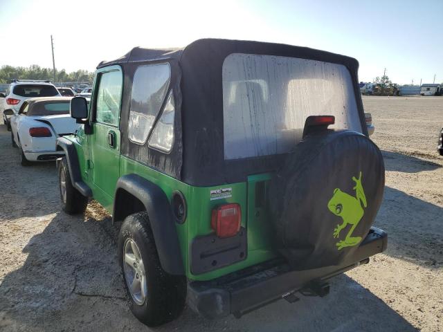 Photo 3 from auction – 2004 JEEP WRANGLER X with VIN 1J4FA39S54P796801