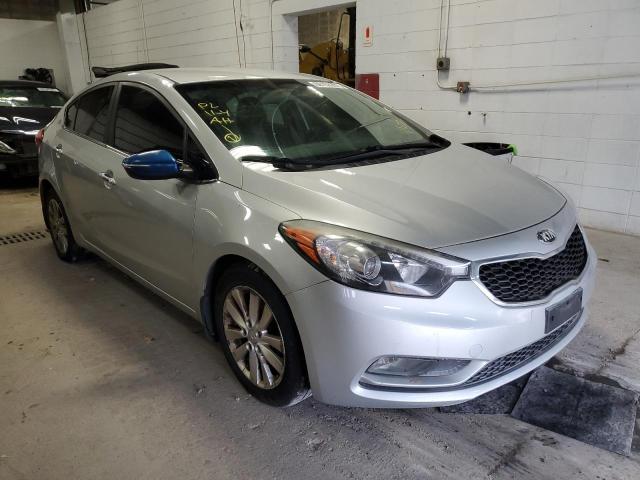 KIA FORTE EX 2015 with VIN KNAFX4A83F5272990 - Photo from auction