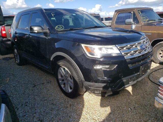 FORD EXPLORER X 2018 with VIN 1FM5K8D84JGB73555 - Photo from auction