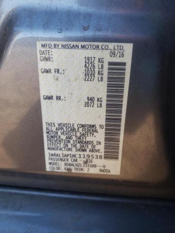 Photo 10 from auction – 2017 NISSAN ALTIMA 2.5 with VIN 1N4AL3AP1HC119538