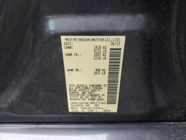 Photo 10 from auction – 2013 NISSAN ALTIMA 2.5 with VIN 1N4AL3AP1DC907746