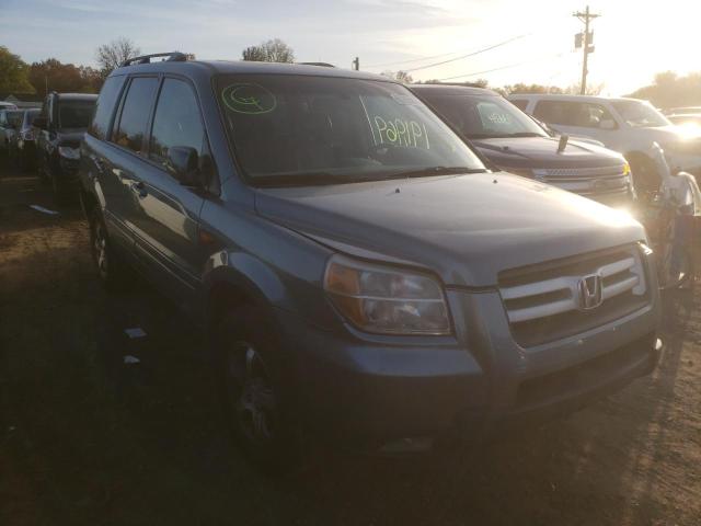 HONDA PILOT EXL 2007 with VIN 2HKYF18507H517450 - Photo from auction