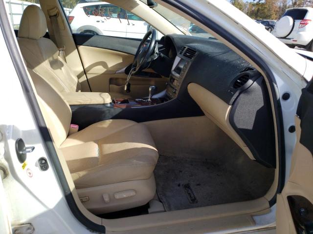 Photo 5 from auction – 2007 LEXUS IS 250 with VIN JTHBK262572056892