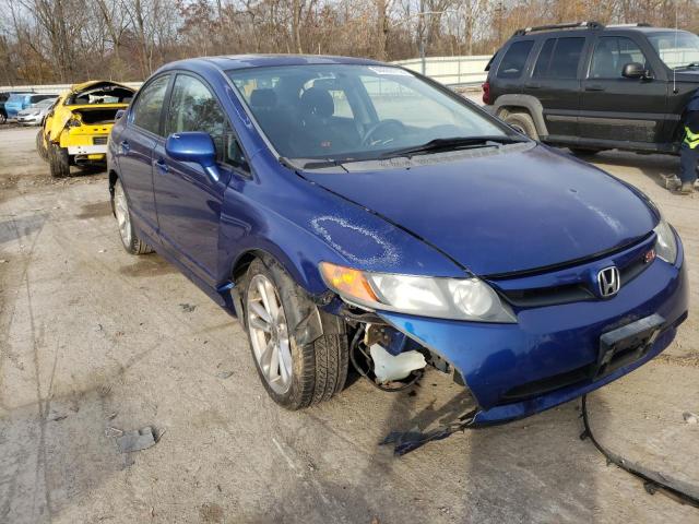 Photo 1 from auction – 2007 HONDA CIVIC SI with VIN 2HGFA55587H704916
