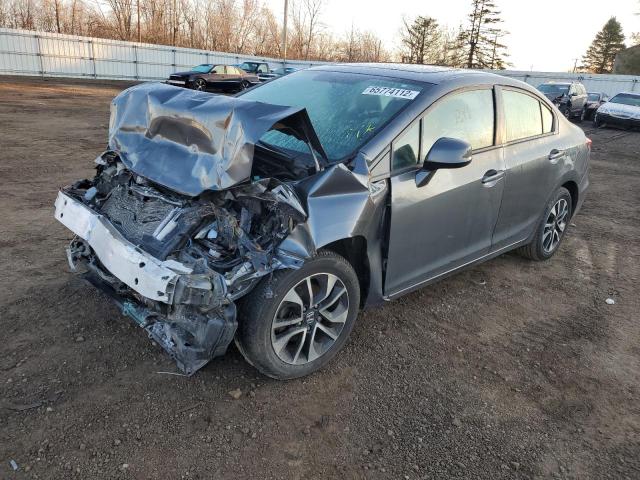 Photo 2 from auction – 2013 HONDA CIVIC EX with VIN 19XFB2F87DE073151