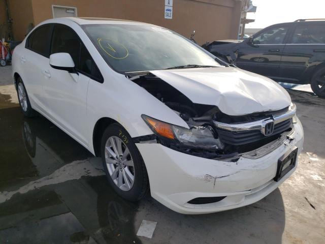 HONDA CIVIC EX 2012 with VIN 19XFB2F80CE341181 - Photo from auction