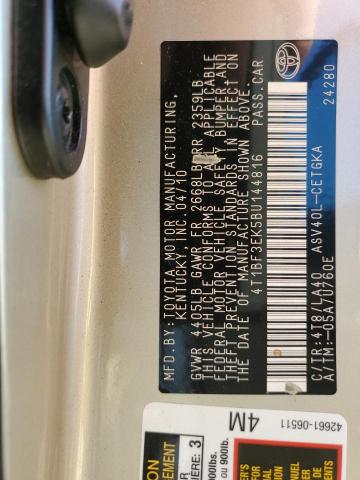Zdjęcie 10 z aukcji – 2011 TOYOTA CAMRY BASE z VIN 4T1BF3EK5BU144816