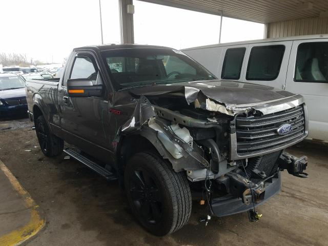 FORD F150 2014 with VIN 1FTMF1ET7EFB00349 - Photo from auction
