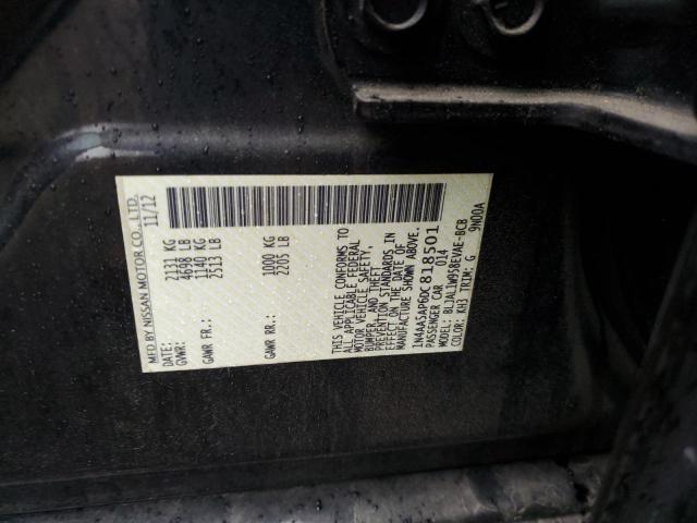 Photo 10 from auction – 2013 NISSAN MAXIMA S with VIN 1N4AA5AP6DC818501