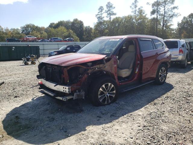 Photo 2 from auction – 2020 TOYOTA HIGHLANDER with VIN 5TDGZRAH0LS028993