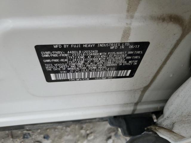 Photo 10 from auction – 2014 SUBARU FORESTER 2 with VIN JF2SJAAC5EH462438