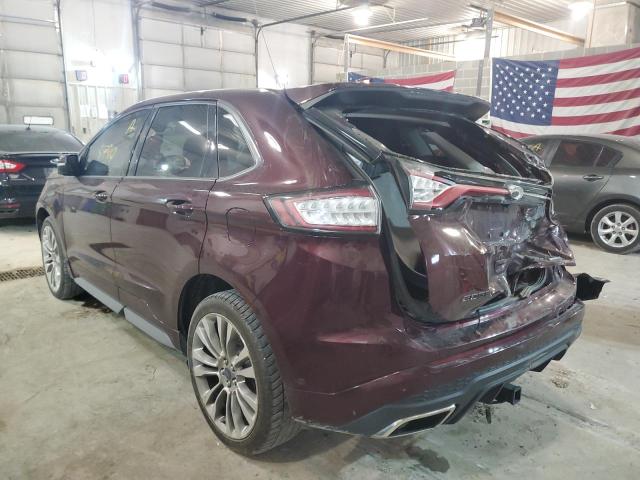 Photo 3 from auction – 2017 FORD EDGE SPORT with VIN 2FMPK4AP5HBB15694