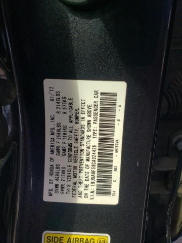 Photo 10 from auction – 2012 ACURA TL with VIN 19UUA8F59CA024426