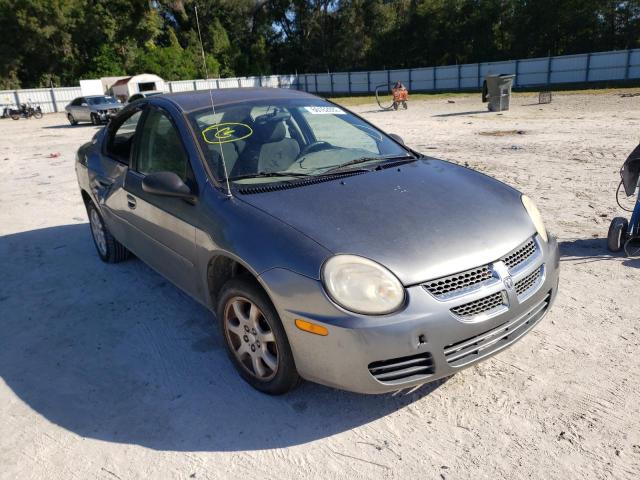 DODGE NEON SXT 2005 with VIN 1B3ES56CX5D280400 - Photo from auction