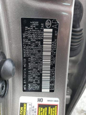 Photo 10 from auction – 2018 TOYOTA COROLLA L with VIN 2T1BURHE1JC051175