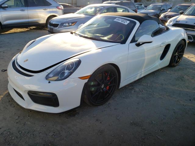 Photo 2 from auction – 2016 PORSCHE BOXSTER SP with VIN WP0CC2A86GS152271