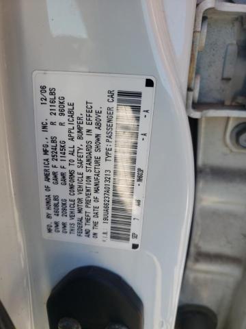Photo 10 from auction – 2007 ACURA TL with VIN 19UUA66237A013213