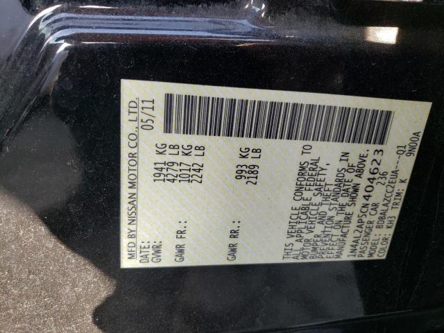 Photo 10 from auction – 2012 NISSAN ALTIMA BAS with VIN 1N4AL2AP5CN404623