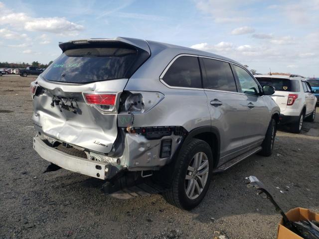 Photo 4 from auction – 2014 TOYOTA HIGHLANDER with VIN 5TDBKRFHXES060151