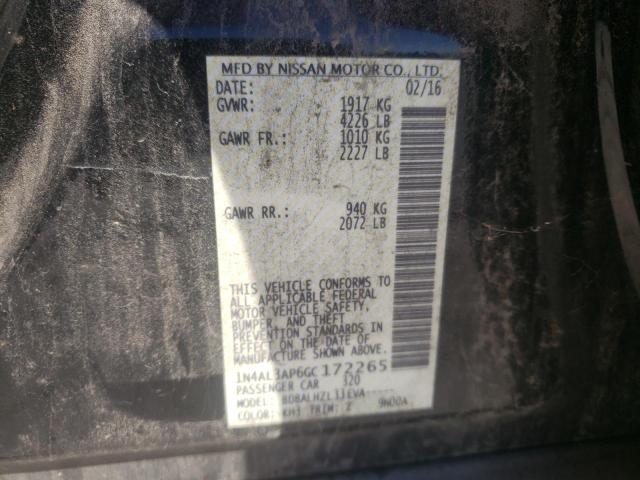 Photo 10 from auction – 2016 NISSAN ALTIMA 2.5 with VIN 1N4AL3AP6GC172265