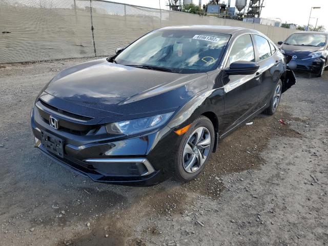 Photo 2 from auction – 2019 HONDA CIVIC lx with VIN 2HGFC2F60KH507893