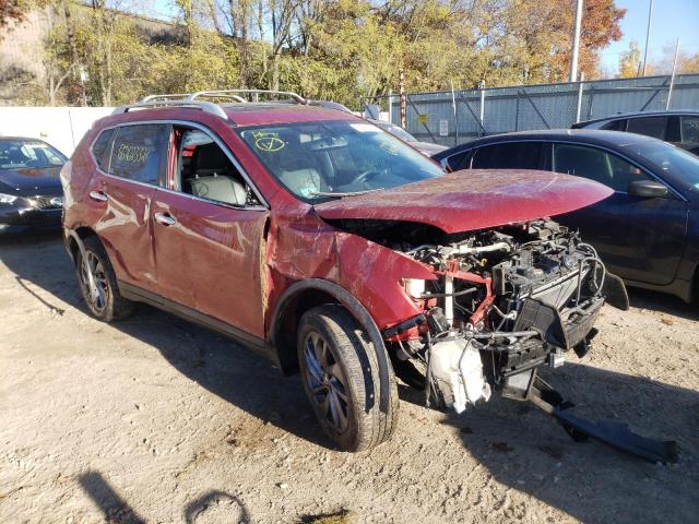 NISSAN ROGUE S 2016 with VIN 5N1AT2MV3GC759999 - Photo from auction
