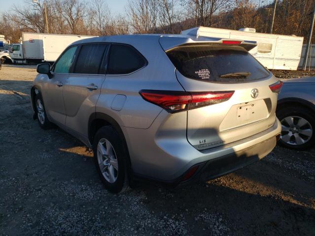 Photo 3 from auction – 2021 TOYOTA HIGHLANDER with VIN 5TDBZRBH1MS064119