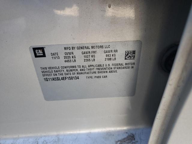 Photo 10 from auction – 2014 CHEVROLET MALIBU LS with VIN 1G11A5SL4EF158134