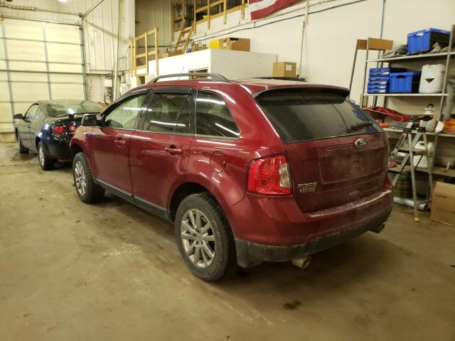 Photo 3 from auction – 2014 FORD EDGE SEL with VIN 2FMDK4JC2EBB34179