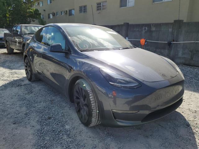 TESLA MODEL Y 2022 with VIN 7SAYGDEFXNF315127 - Photo from auction