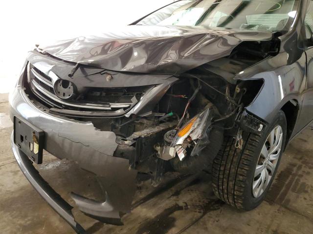 Photo 9 from auction – 2013 TOYOTA COROLLA BA with VIN 2T1BU4EEXDC952105
