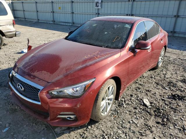 Photo 2 from auction – 2015 INFINITI Q50 BASE with VIN JN1BV7AP0FM332152