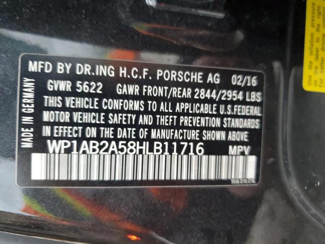 Photo 10 from auction – 2017 PORSCHE MACAN S with VIN WP1AB2A58HLB11716