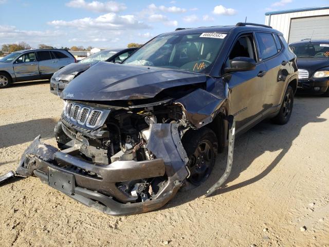 Photo 2 from auction – 2018 JEEP COMPASS SP with VIN 3C4NJCAB8JT411512