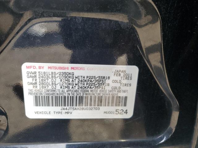 Photo 10 from auction – 2011 MITSUBISHI OUTLANDER with VIN JA4JT5AX2BU032703