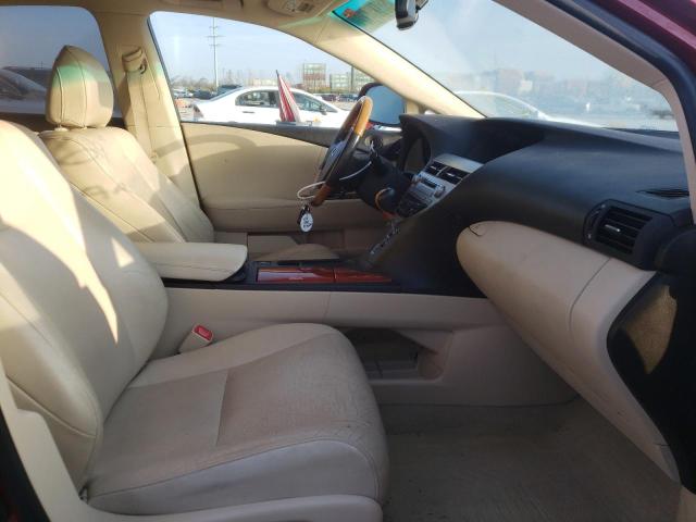 Photo 5 from auction – 2011 LEXUS RX 350 with VIN 2T2BK1BAXBC112307