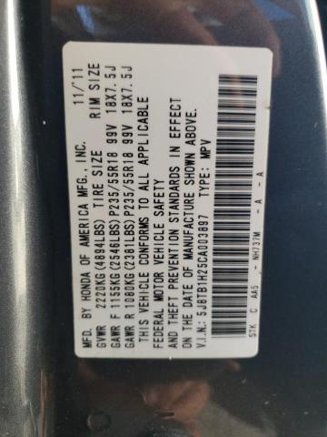 Photo 10 from auction – 2012 ACURA RDX with VIN 5J8TB1H25CA003897
