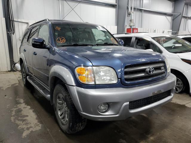TOYOTA SEQUOIA SR 2003 with VIN 5TDBT44A23S193019 - Photo from auction