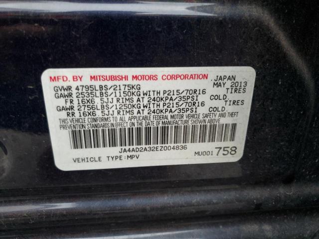 Photo 10 from auction – 2014 MITSUBISHI OUTLANDER with VIN JA4AD2A32EZ004836