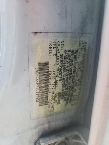 Photo 10 from auction – 2010 NISSAN VERSA S with VIN 3N1BC1CP7AL387815