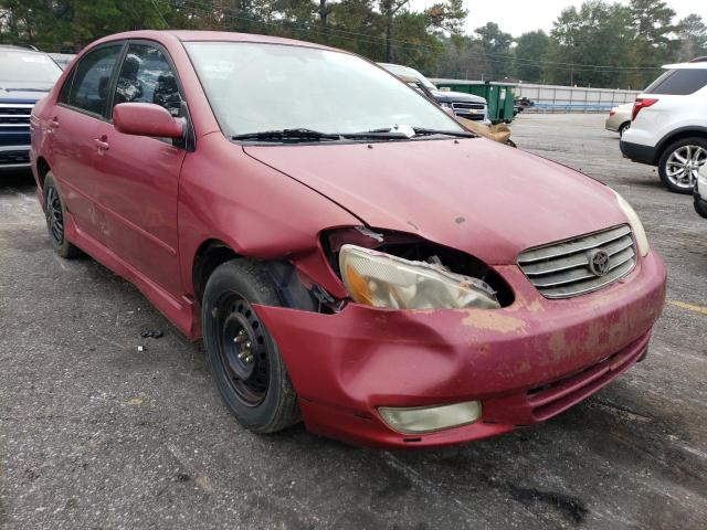 TOYOTA COROLLA 2003 with VIN 1NXBR32E53Z181534 - Photo from auction