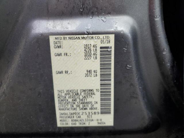 Photo 10 from auction – 2018 NISSAN ALTIMA 2.5 with VIN 1N4AL3AP0JC253589