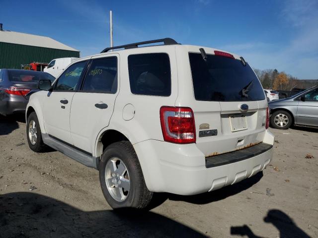Photo 3 from auction – 2011 FORD ESCAPE XLT with VIN 1FMCU9DG5BKA46696