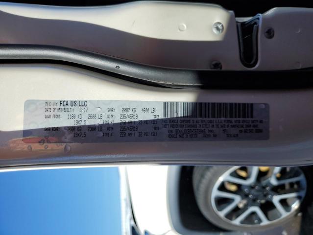 Photo 10 from auction – 2017 JEEP COMPASS LI with VIN 3C4NJDCB7HT672045