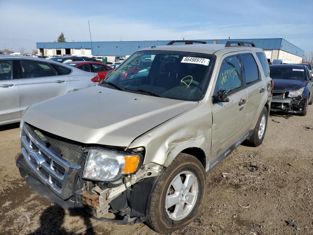 Photo 2 from auction – 2010 FORD ESCAPE XLT with VIN 1FMCU0DG2AKA54698