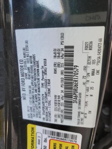 Photo 10 from auction – 2014 FORD FUSION TIT with VIN 3FA6P0RU6ER170579