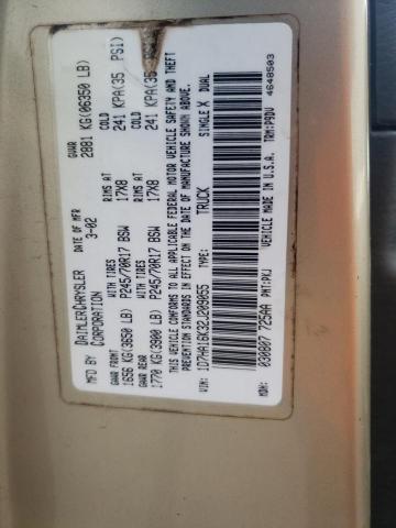Photo 10 from auction – 2002 DODGE RAM 1500 with VIN 1D7HA16K32J209055