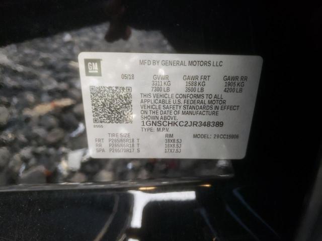 Photo 10 from auction – 2018 CHEVROLET SUBURBAN C with VIN 1GNSCHKC2JR348389