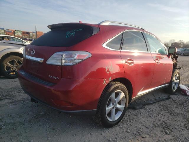 Photo 4 from auction – 2011 LEXUS RX 350 with VIN 2T2BK1BAXBC112307