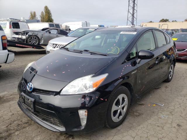 Photo 2 from auction – 2012 TOYOTA PRIUS with VIN JTDKN3DU9C1540227